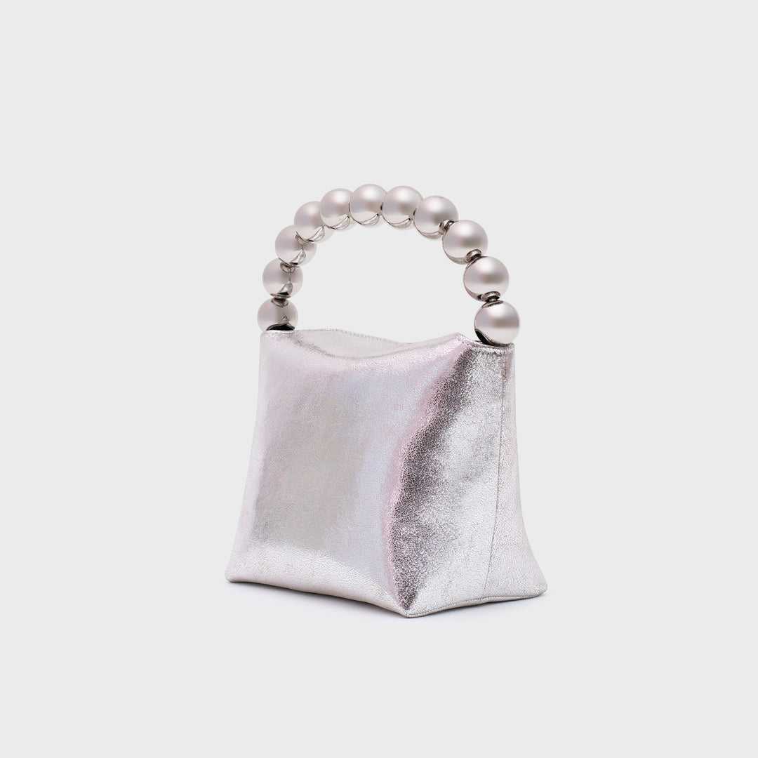 AMARIS MINI HANDBAG PLATA
