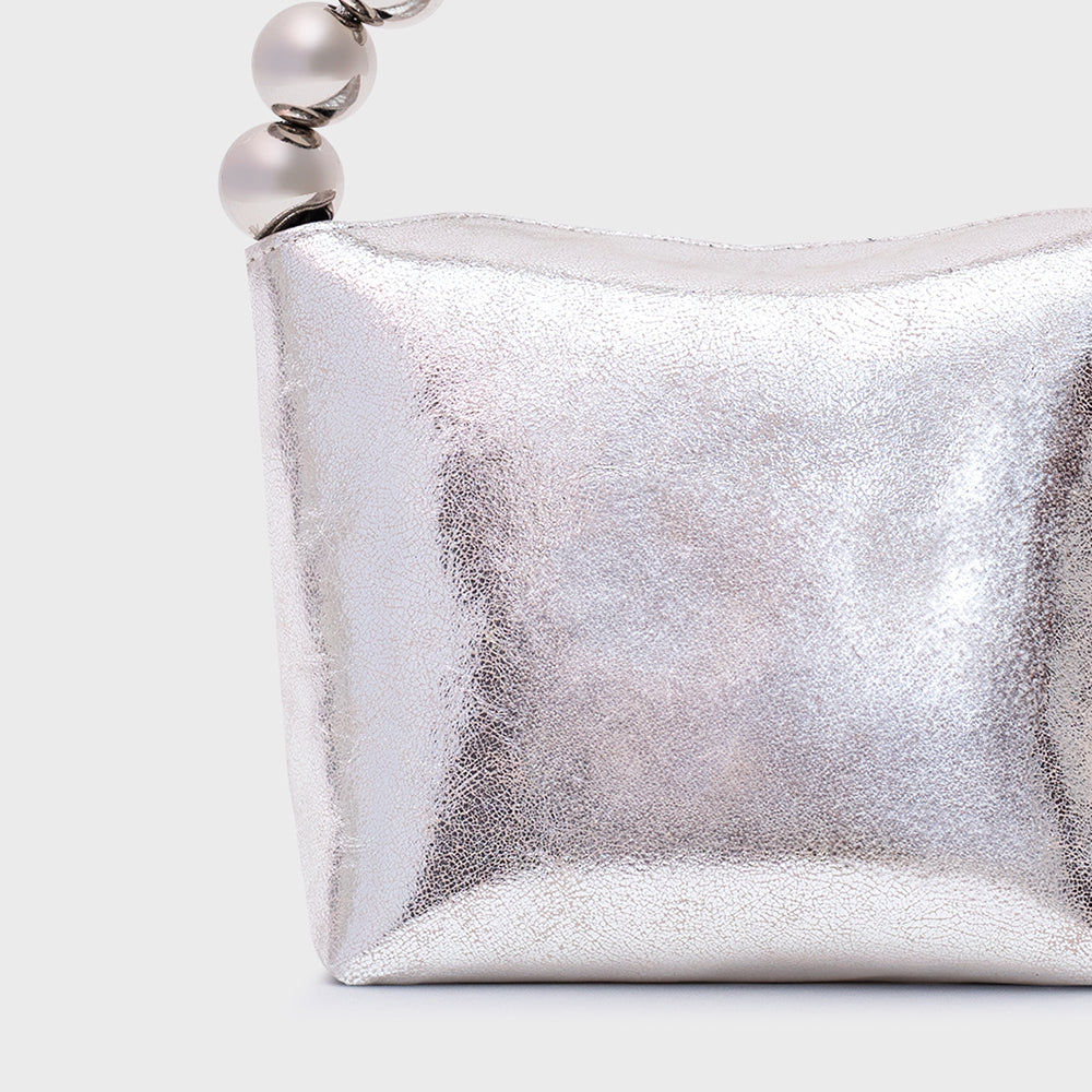 AMARIS MINI HANDBAG PLATA