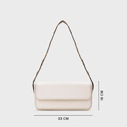 ANACONDA FLAP BAG HUESO