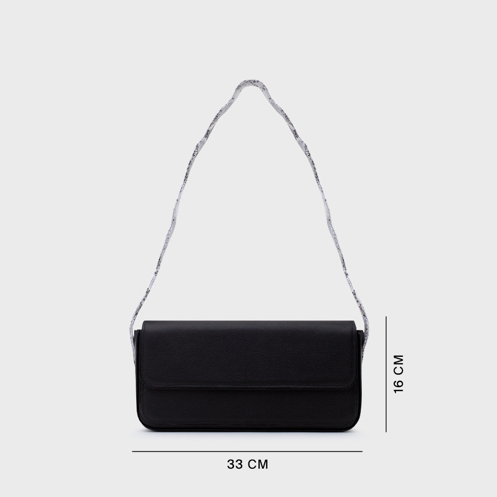 ANACONDA FLAP BAG NEGRO