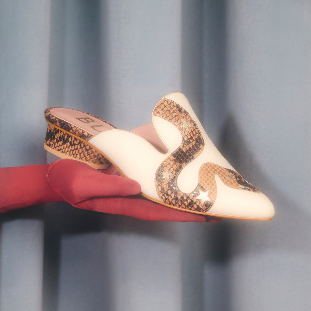 ANACONDA MULE FLAT HUESO