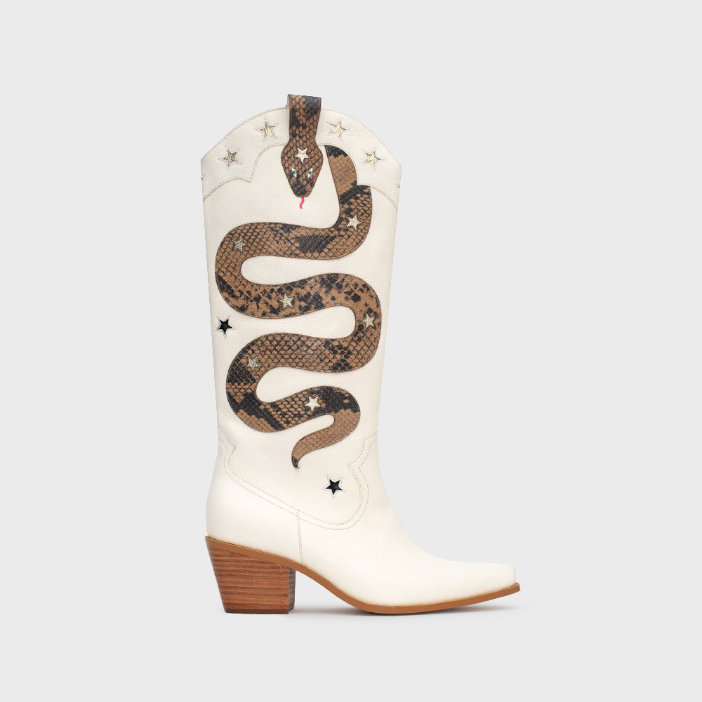 BOTA ANACONDA HUESO