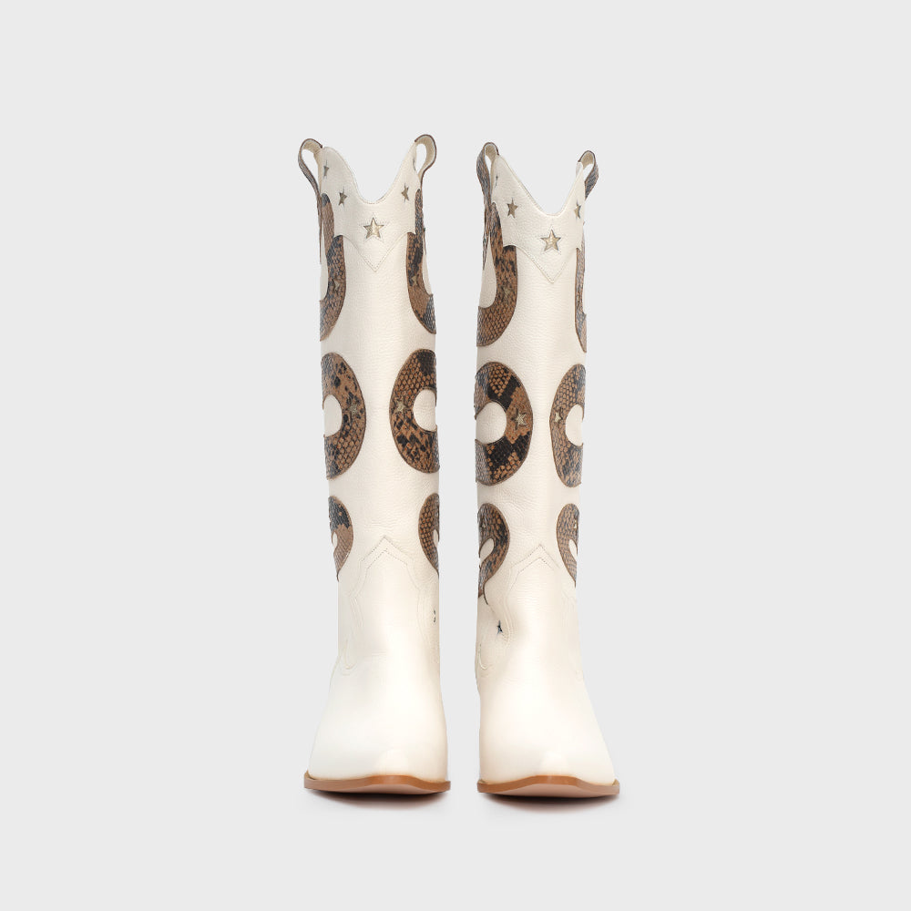 BOTA ANACONDA HUESO