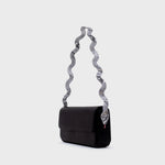 Cargue la imagen en el visor de la galería, ANACONDA FLAP BAG NEGRO