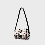Cargue la imagen en el visor de la galería, ANIKA FLAP BAG HUESO NEGRO