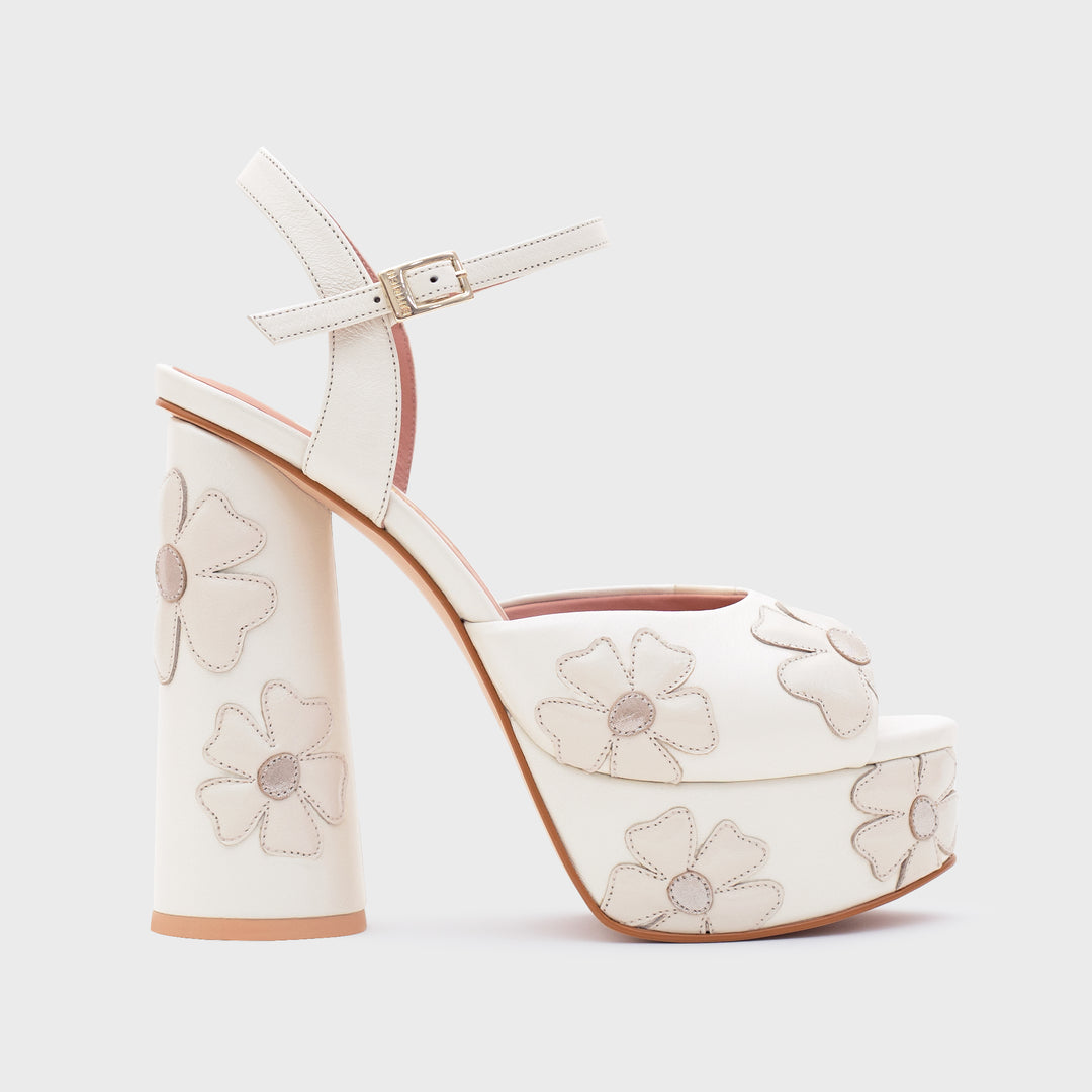 ARABELLA PLATAFORMA BRIDE IVORY