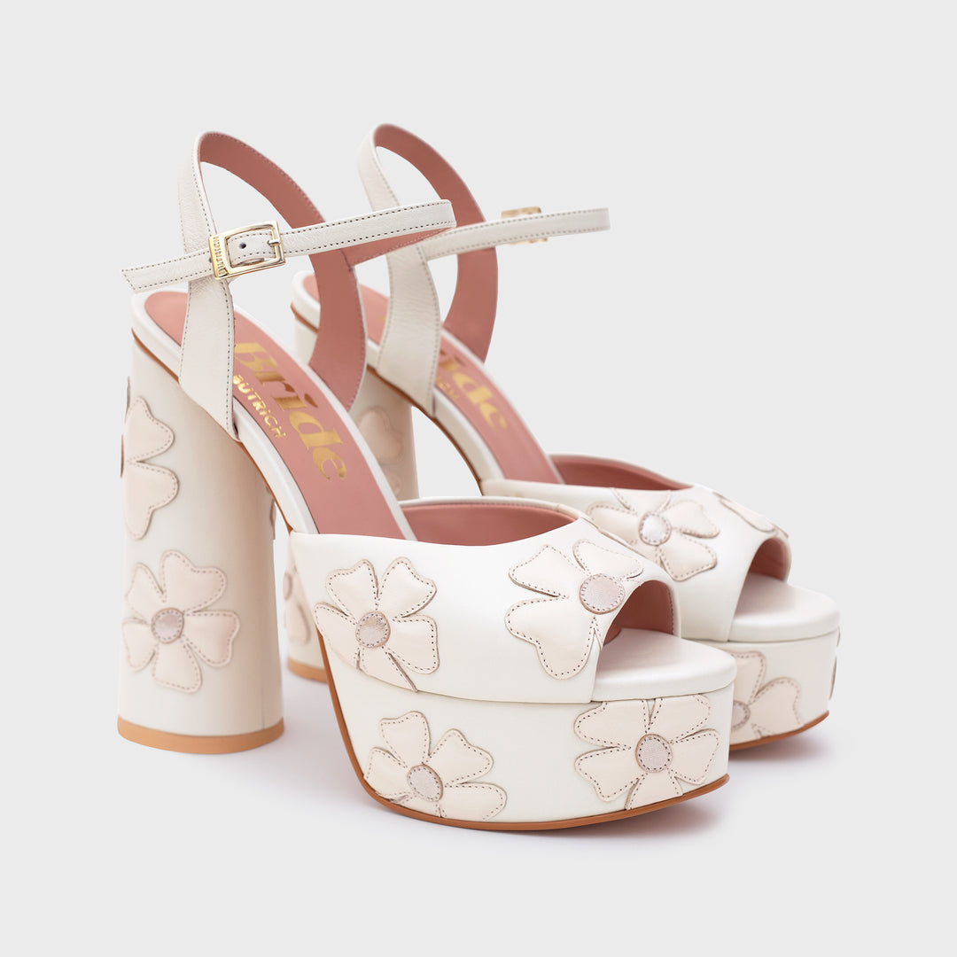 ARABELLA PLATAFORMA BRIDE IVORY