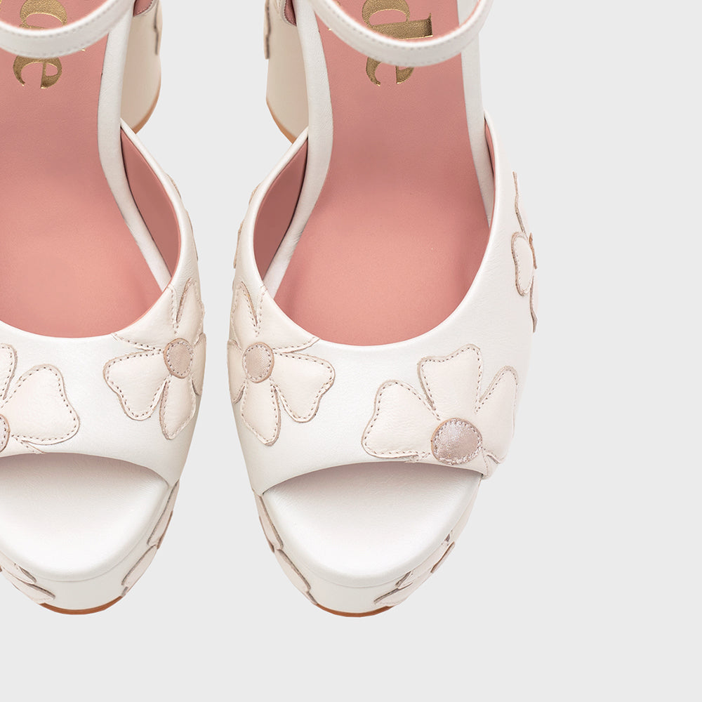 ARABELLA PLATAFORMA BRIDE IVORY