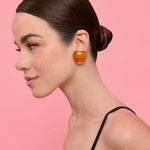 Cargue la imagen en el visor de la galería, ARETE VERONA NARANJA
