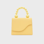 Cargue la imagen en el visor de la galería, ARIA BEADED LUNCH BAG AMARILLO