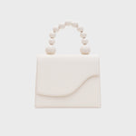 Cargue la imagen en el visor de la galería, ARIA BEADED LUNCH BAG HUESO