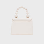 Cargue la imagen en el visor de la galería, ARIA BEADED LUNCH BAG HUESO