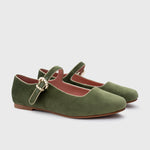 Cargue la imagen en el visor de la galería, AURELIA FLAT VERDE