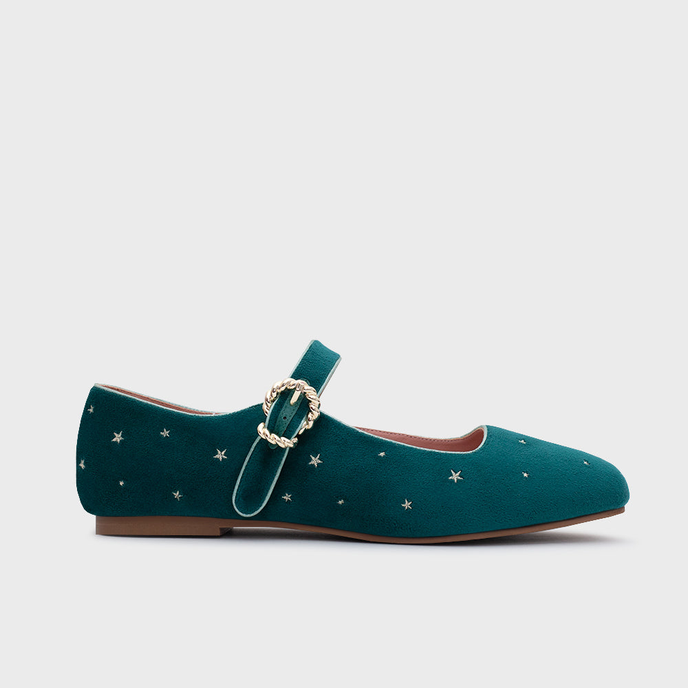 AURELIA FLAT STARS JADE