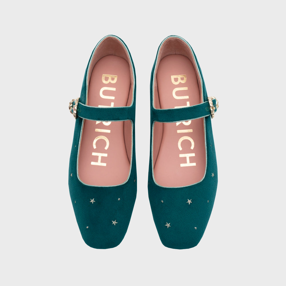 AURELIA FLAT STARS JADE