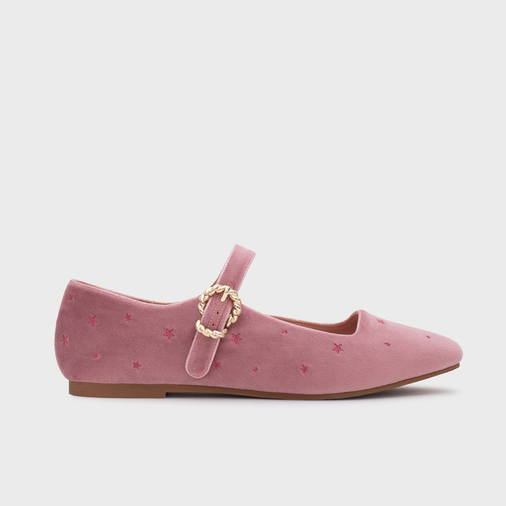 AURELIA FLAT STARS ROSA