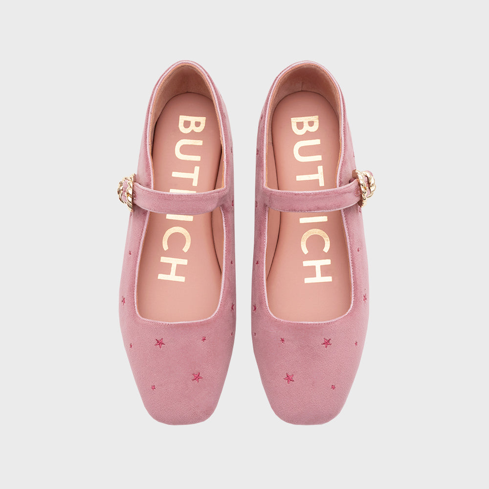 AURELIA FLAT STARS ROSA