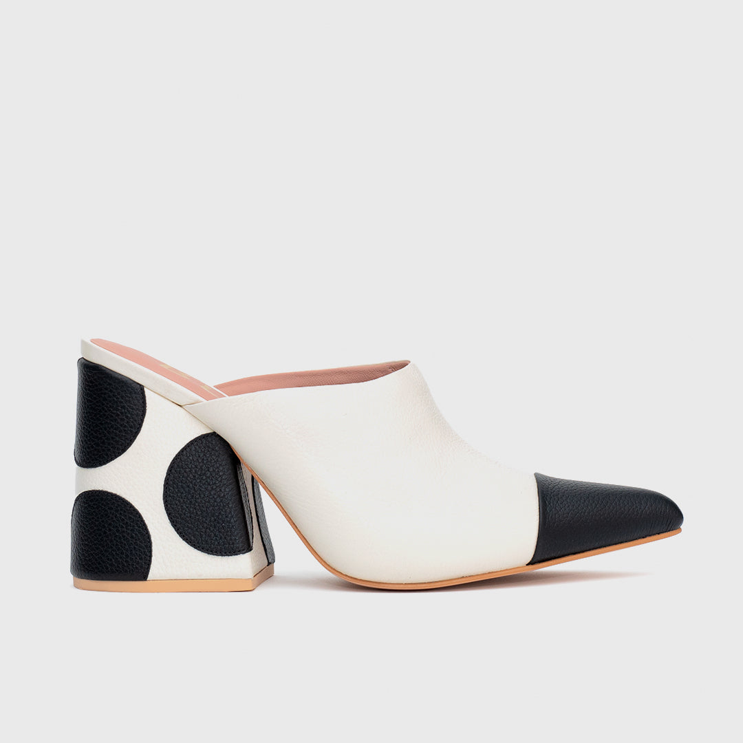 BETH MULE PUMP HUESO