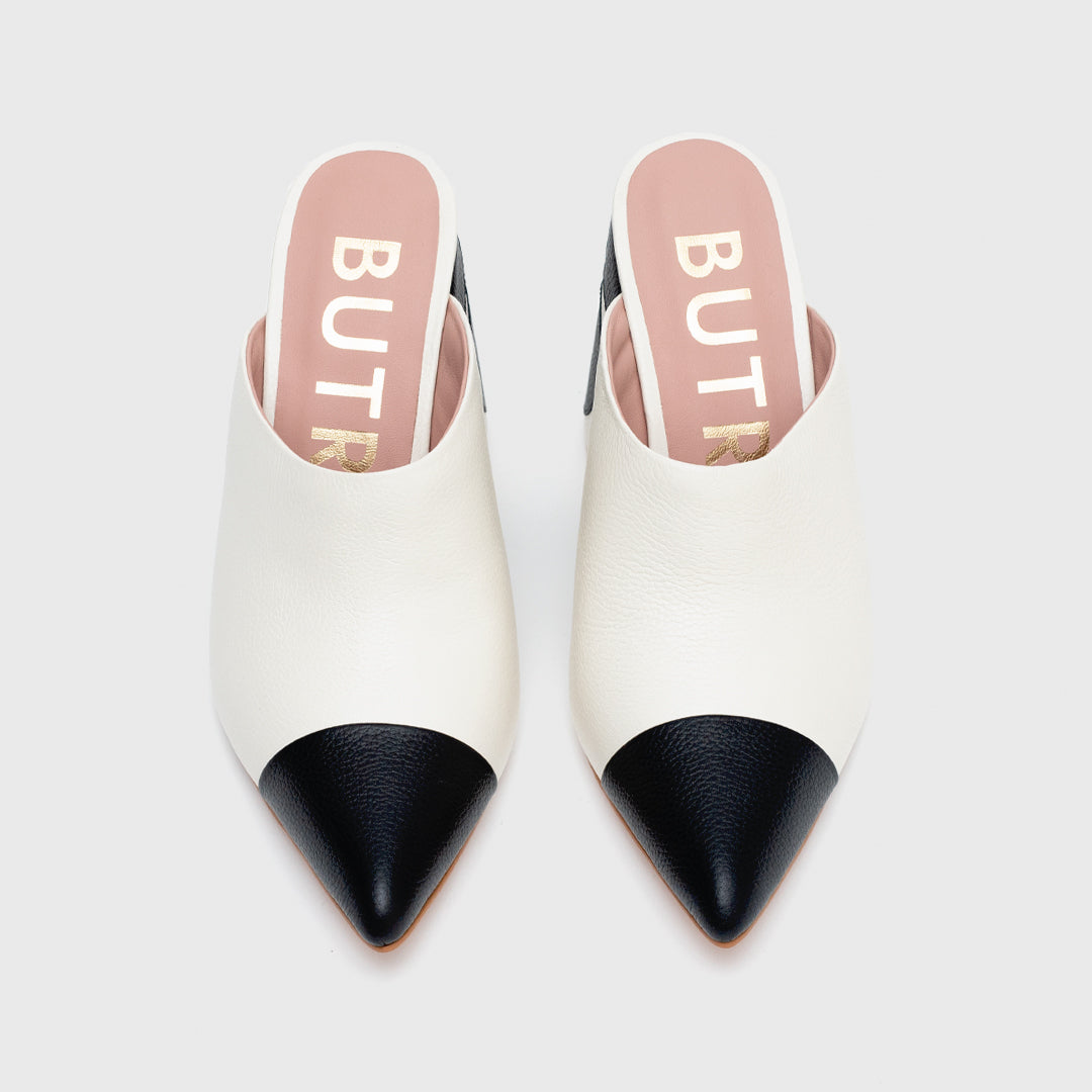 BETH MULE PUMP HUESO