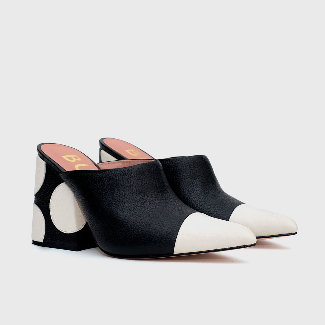 BETH MULE PUMP NEGRO