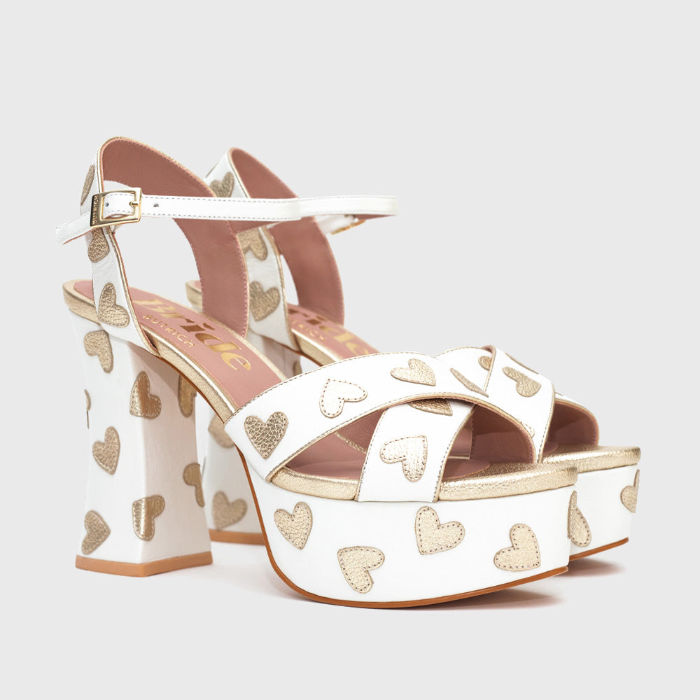 BETSY PLATAFORMA BRIDE HUESO