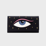 Cargue la imagen en el visor de la galería, BILLETERA LARGA LUCKY EYE NEGRO