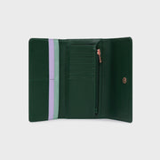 BILLETERA LARGA LUCKY EYE VERDE