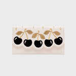 Cargue la imagen en el visor de la galería, BILLETERA LARGA LUCKY CHERRIES HUESO