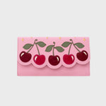 Cargue la imagen en el visor de la galería, BILLETERA LARGA LUCKY CHERRIES ROSA