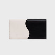 BILLETERA LARGA LUCKY YIN YANG HUESO NEGRO