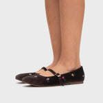 Cargue la imagen en el visor de la galería, BLOSSOM FLAT MARRÓN
