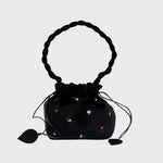 Cargue la imagen en el visor de la galería, BLOSSOM BUCKET BAG NEGRO

