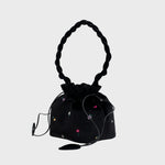 Cargue la imagen en el visor de la galería, BLOSSOM BUCKET BAG NEGRO
