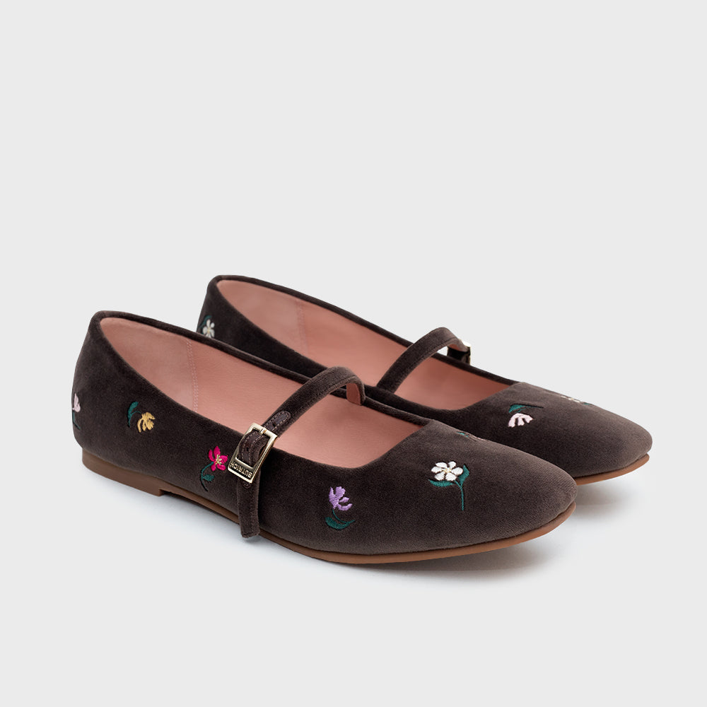 BLOSSOM FLAT MARRÓN