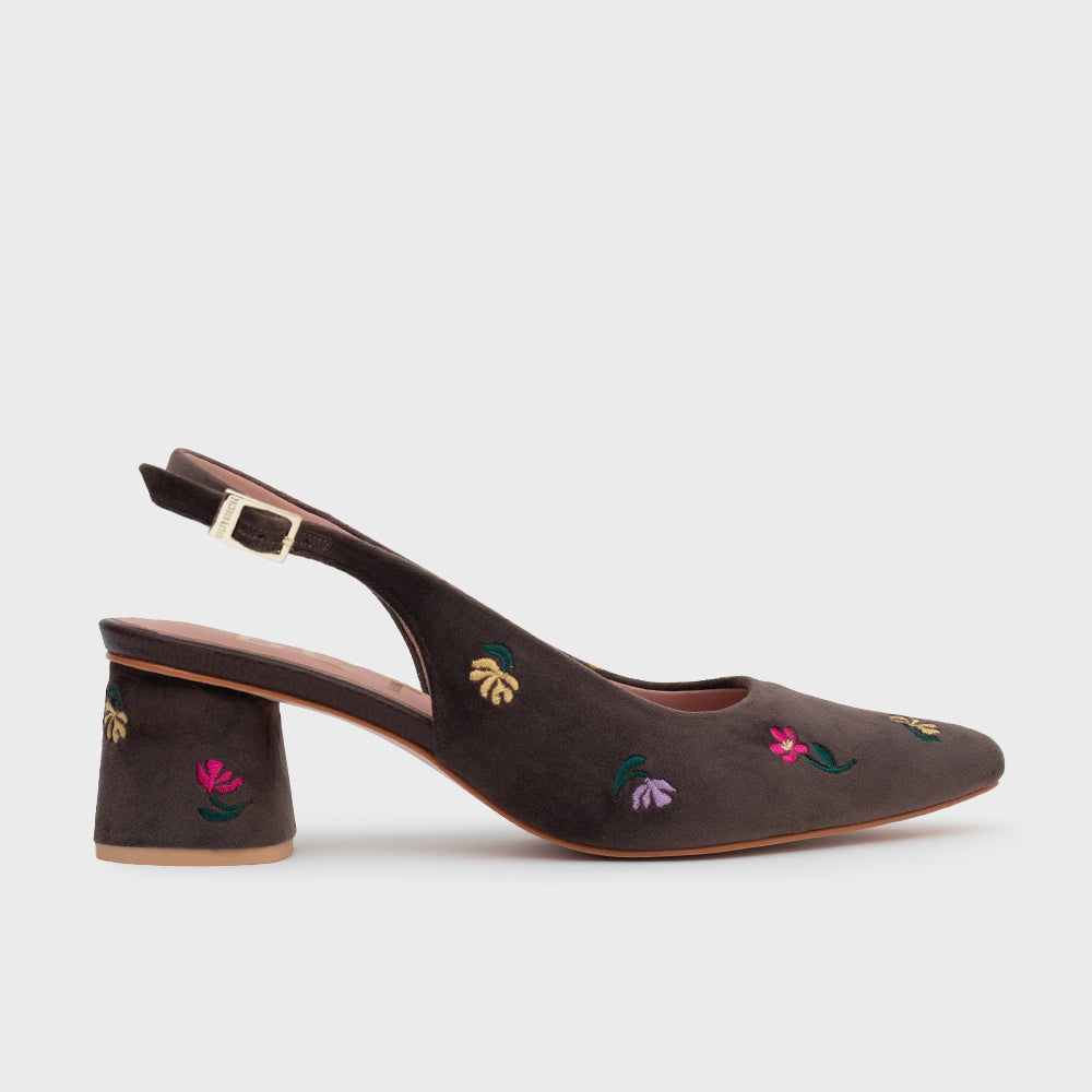 BLOSSOM MIDI MARRÓN