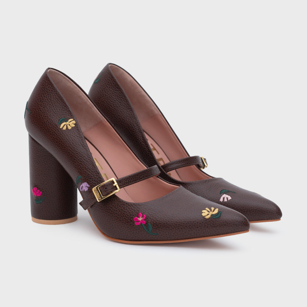 BLOSSOM PUMP MARRÓN