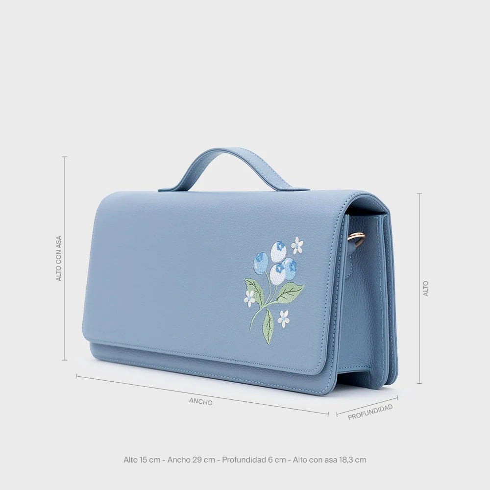 BLUEBERRY SUNDAE RECTANGLE BAG CELESTE