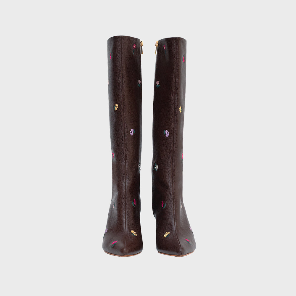 BOTA BLOSSOM MARRÓN
