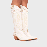 BOTA LUCKY SPARKLES HUESO