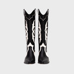 Cargue la imagen en el visor de la galería, BOTA LUCKY HEARTS HUESO NEGRO
