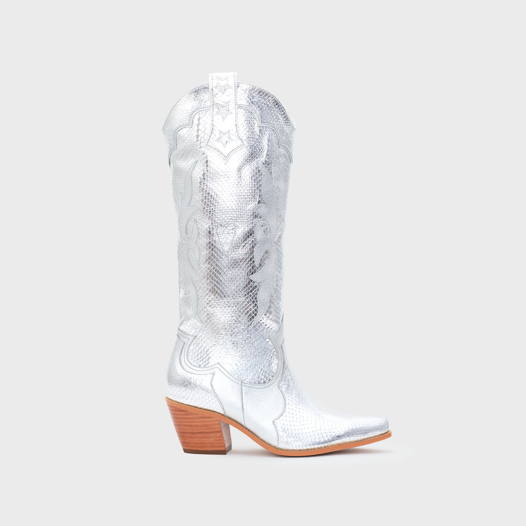 BOTA LUCKY HEARTS PLATA