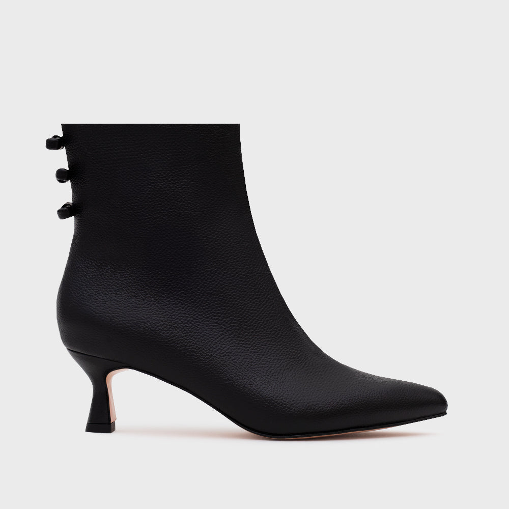 BOTÍN LUCILLE MIDI NEGRO