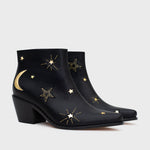 Cargue la imagen en el visor de la galería, BOTÍN MIDNIGHT COWGIRL NEGRO
