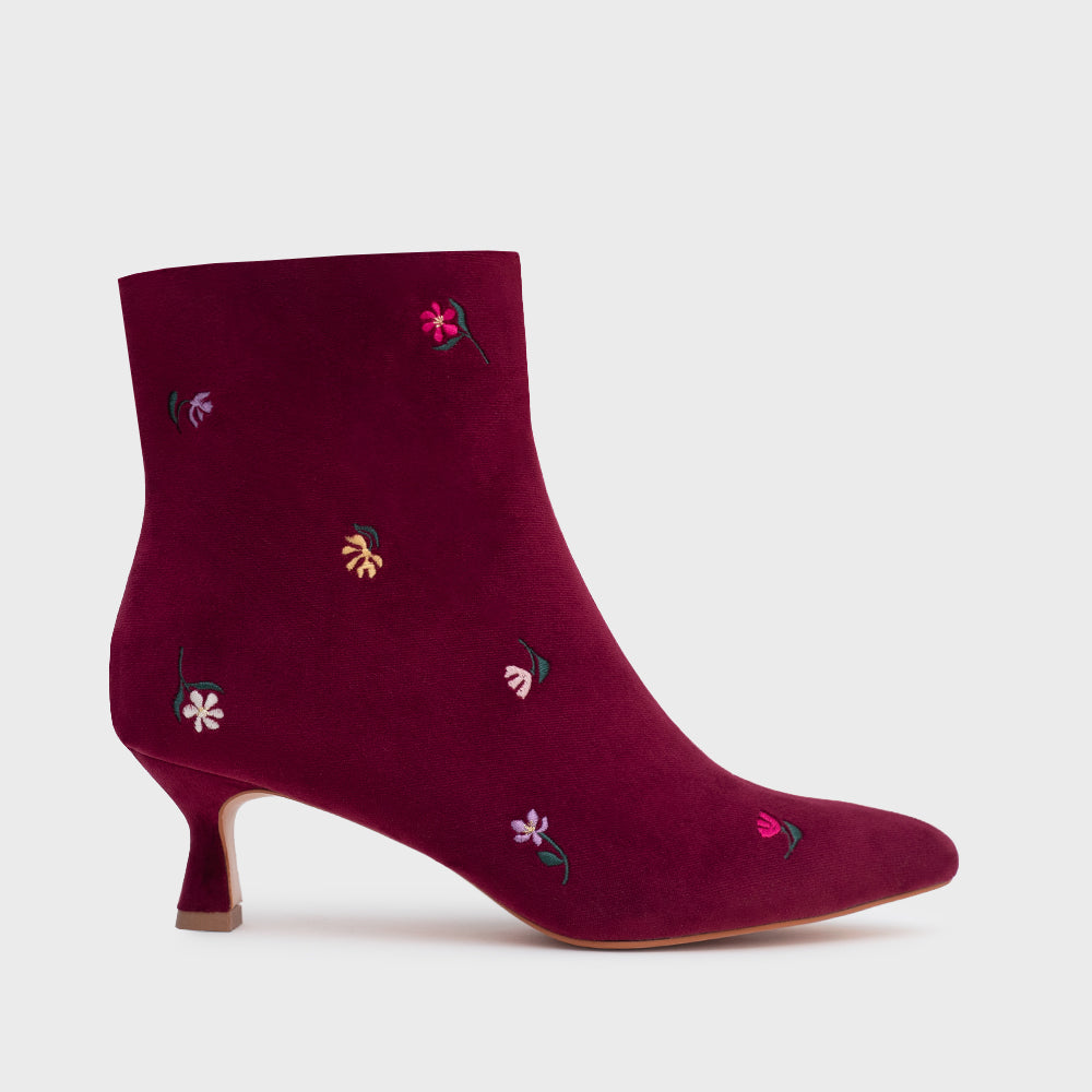BOTÍN BLOSSOM MIDI MORA
