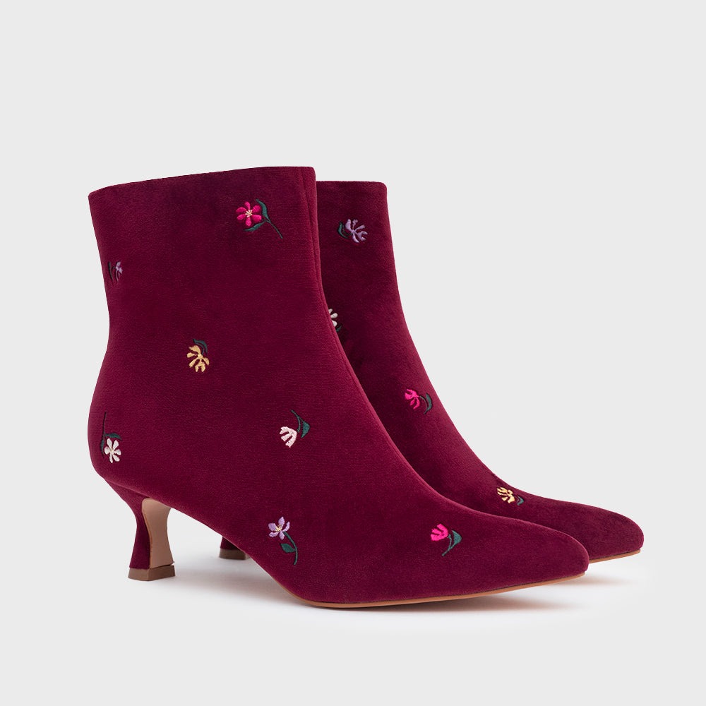 BOTÍN BLOSSOM MIDI MORA