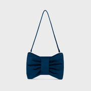 MINI BOW BAG AZUL