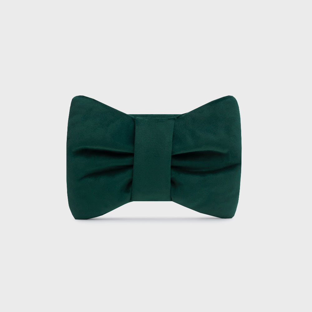 MINI BOW BAG VERDE OSCURO