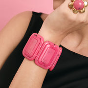 BRAZALETE CORDELIA ROSA OSCURO