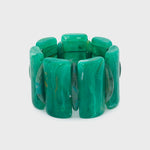 Cargue la imagen en el visor de la galería, BRAZALETE OCTAVIA VERDE JADE
