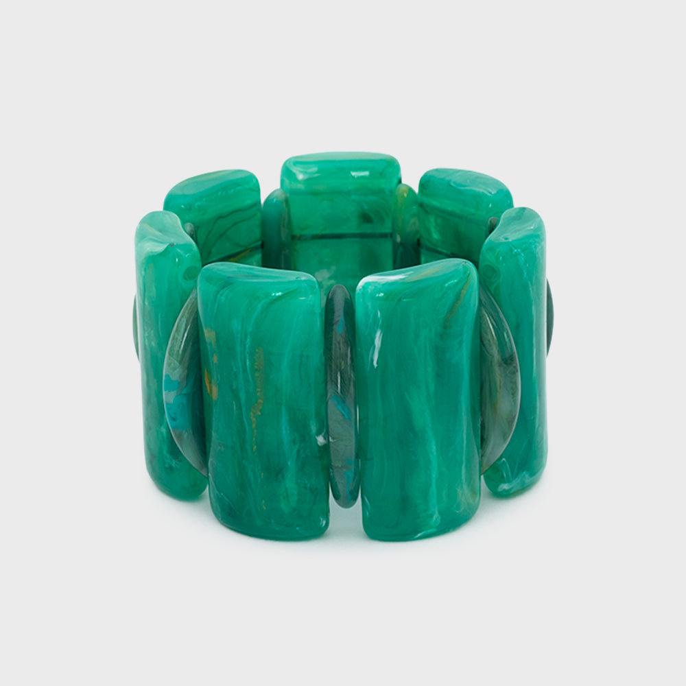 BRAZALETE OCTAVIA VERDE JADE